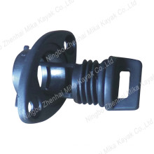 Marine Drain Plug Plástico com Fixações de Parafuso Acessórios Kayak (P17)